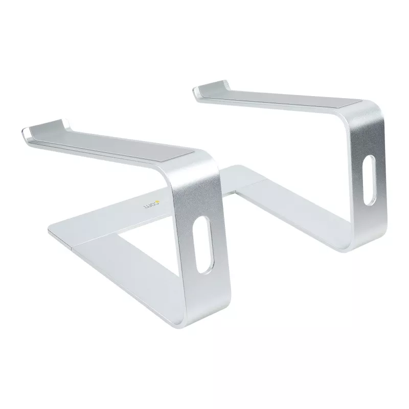 StarTech.com sülearvuti alus lauale, toetab 5kg/11lb, alumiinium, hõbedane, ergonoomiline sülearvuti tõstuk, kaasaskantav sülearvuti hoidik, arvutialus Macbook Air/Pro, Dell XPS, Lenovo jaoks