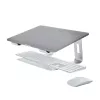 StarTech.com sülearvuti alus lauale, toetab 5kg/11lb, alumiinium, hõbedane, ergonoomiline sülearvuti tõstuk, kaasaskantav sülearvuti hoidik, arvutialus Macbook Air/Pro, Dell XPS, Lenovo jaoks