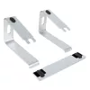 StarTech.com sülearvuti alus lauale, toetab 5kg/11lb, alumiinium, hõbedane, ergonoomiline sülearvuti tõstuk, kaasaskantav sülearvuti hoidik, arvutialus Macbook Air/Pro, Dell XPS, Lenovo jaoks