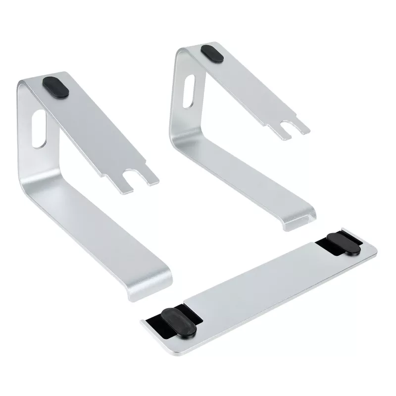 StarTech.com sülearvuti alus lauale, toetab 5kg/11lb, alumiinium, hõbedane, ergonoomiline sülearvuti tõstuk, kaasaskantav sülearvuti hoidik, arvutialus Macbook Air/Pro, Dell XPS, Lenovo jaoks