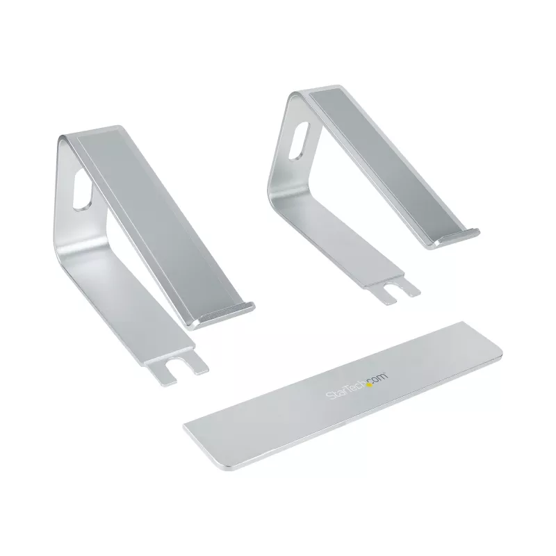 StarTech.com sülearvuti alus lauale, toetab 5kg/11lb, alumiinium, hõbedane, ergonoomiline sülearvuti tõstuk, kaasaskantav sülearvuti hoidik, arvutialus Macbook Air/Pro, Dell XPS, Lenovo jaoks