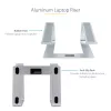 StarTech.com sülearvuti alus lauale, toetab 5kg/11lb, alumiinium, hõbedane, ergonoomiline sülearvuti tõstuk, kaasaskantav sülearvuti hoidik, arvutialus Macbook Air/Pro, Dell XPS, Lenovo jaoks