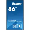 iiyama LH8665UHSB-B1 Signage-ekraan kioskikujundusega 2.18 m (86 tolli) LED Wi-Fi 800 cd/m² 4K Ultra HD must sisseehitatud protsessoriga Android 11 24/7
