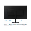 Samsung S80D arvutimonitor 94 cm (37 tolli) 3840 x 2160 pikslit 4K Ultra HD LCD must
