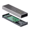 StarTech.com USB-C 10Gbps – M.2 NVMe või M.2 SATA SSD korpus – tööriistavaba väline M.2 PCIe/SATA NGFF SSD alumiiniumkorpus – USB USB-C ja A hostikaablid – toetab 2230/2242/2260/2280