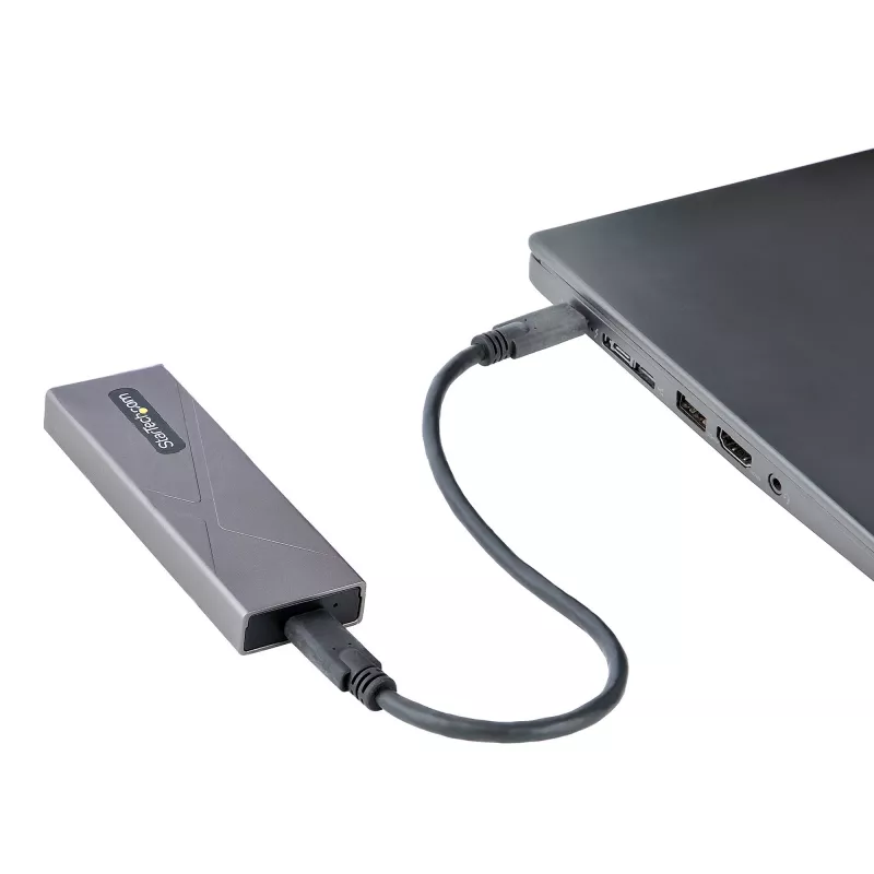 StarTech.com USB-C 10Gbps – M.2 NVMe või M.2 SATA SSD korpus – tööriistavaba väline M.2 PCIe/SATA NGFF SSD alumiiniumkorpus – USB USB-C ja A hostikaablid – toetab 2230/2242/2260/2280