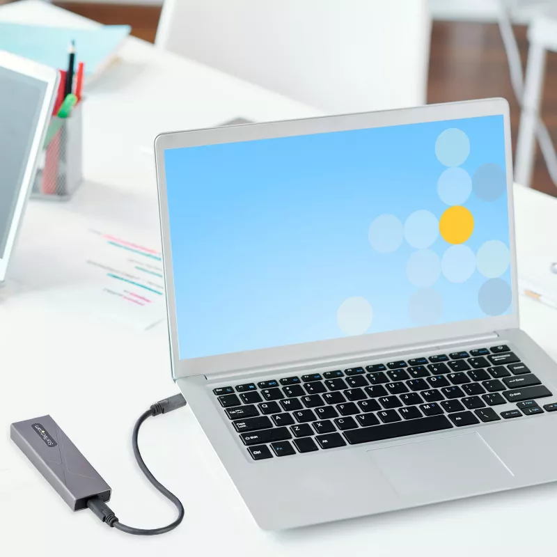 StarTech.com USB-C 10Gbps – M.2 NVMe või M.2 SATA SSD korpus – tööriistavaba väline M.2 PCIe/SATA NGFF SSD alumiiniumkorpus – USB USB-C ja A hostikaablid – toetab 2230/2242/2260/2280