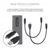 StarTech.com USB-C 10Gbps – M.2 NVMe või M.2 SATA SSD korpus – tööriistavaba väline M.2 PCIe/SATA NGFF SSD alumiiniumkorpus – USB USB-C ja A hostikaablid – toetab 2230/2242/2260/2280