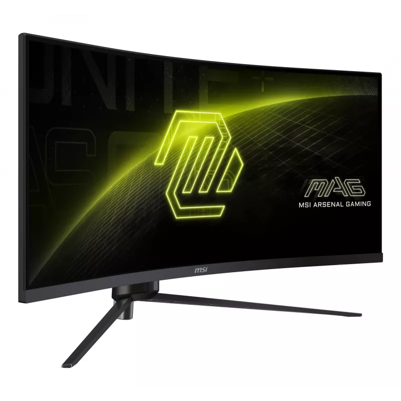 MSI MAG 345CQR arvutikuvar 86.4 cm (34 tolli) 3440 x 1440 pikslit UltraWide Dual Quad HD Must