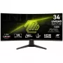 MSI MAG 346CQ arvutimonitor 86,4 cm (34 tolli) 3440 x 1440 pikslit UltraWide Dual Quad HD LCD must