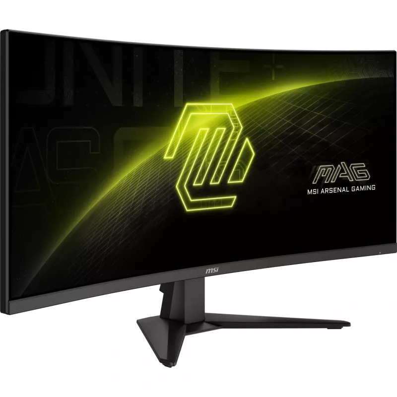 MSI MAG 346CQ arvutimonitor 86,4 cm (34 tolli) 3440 x 1440 pikslit UltraWide Dual Quad HD LCD must