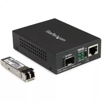 StarTech.com Gigabit Ethernet kiudmeediumimuundur - kompaktne - 850nm MM LC - 550m