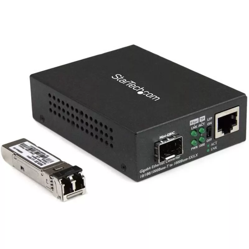 StarTech.com Gigabit Ethernet kiudmeediumimuundur - kompaktne - 850nm MM LC - 550m