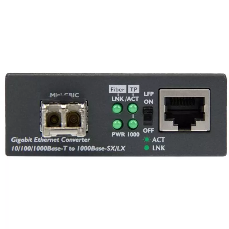 StarTech.com Gigabit Ethernet kiudmeediumimuundur - kompaktne - 850nm MM LC - 550m