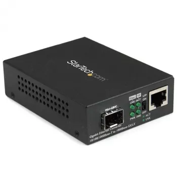 StarTech.com Gigabit Ethernet fiibermeediumimuundur avatud SFP-pesaga