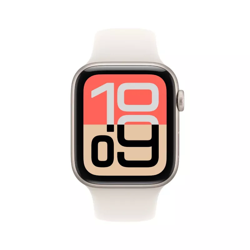 Apple Watch SE (3. põlvkond) Apple GPS + Cellular 44mm Starlight Alumiiniumkorpuses
