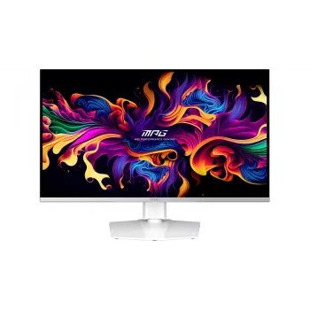 MSI MPG 321URXW QD-OLED arvutimonitor 80 cm (31,5 tolli) 3840 x 2160 pikslit 4K Ultra HD Valge