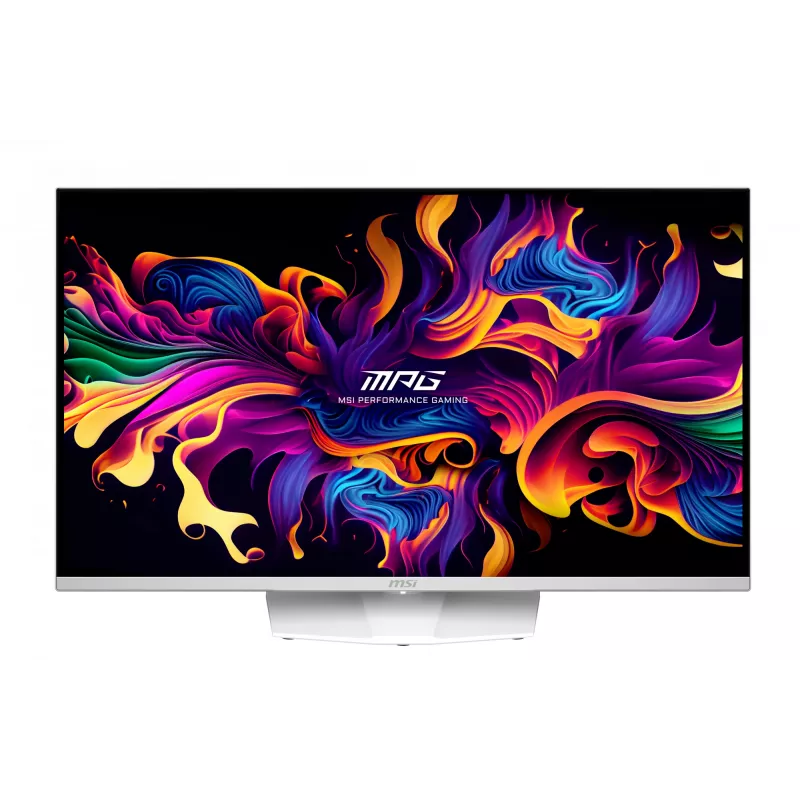 MSI MPG 321URXW QD-OLED arvutimonitor 80 cm (31,5 tolli) 3840 x 2160 pikslit 4K Ultra HD Valge