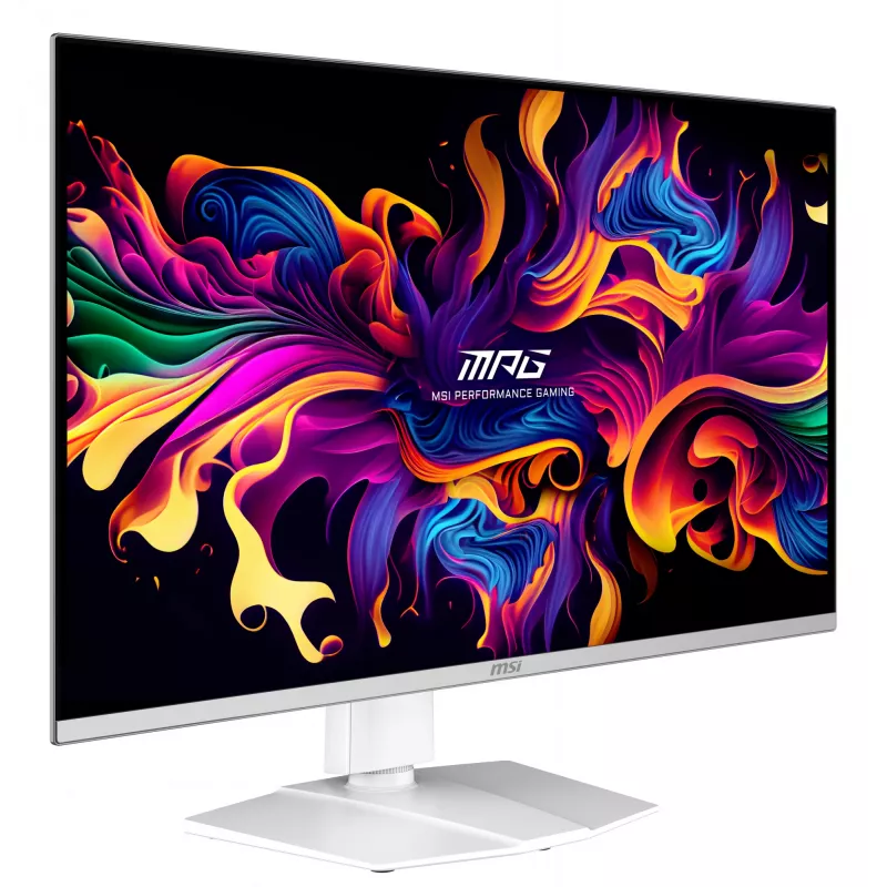 MSI MPG 321URXW QD-OLED arvutimonitor 80 cm (31,5 tolli) 3840 x 2160 pikslit 4K Ultra HD Valge