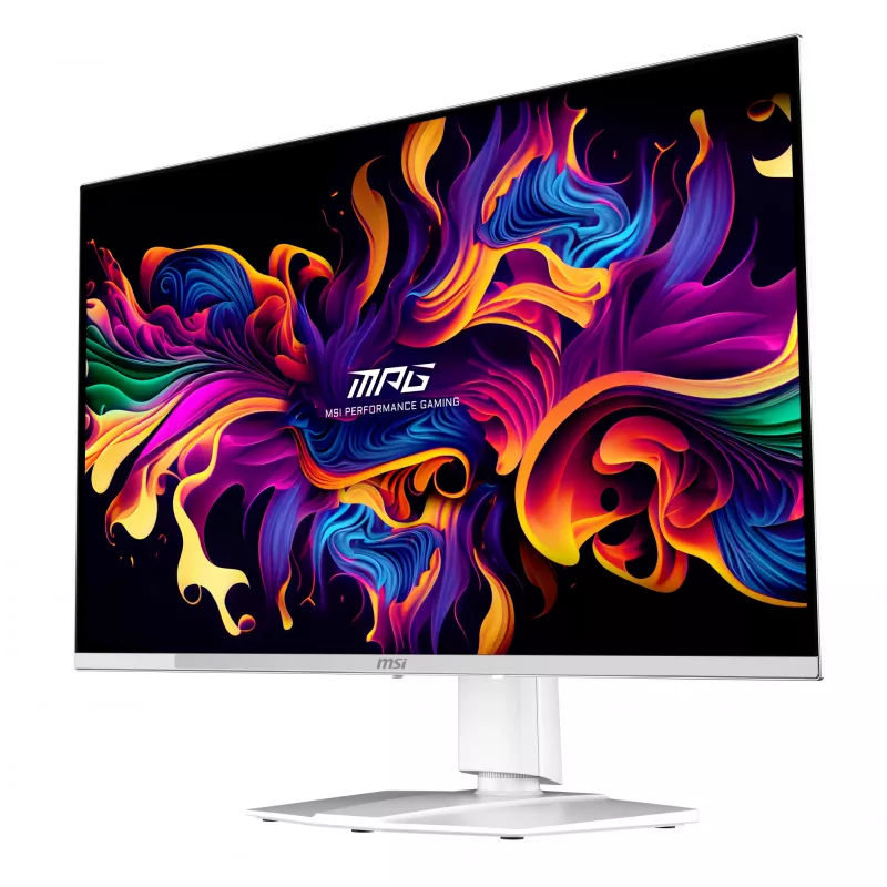 MSI MPG 321URXW QD-OLED arvutimonitor 80 cm (31,5 tolli) 3840 x 2160 pikslit 4K Ultra HD Valge