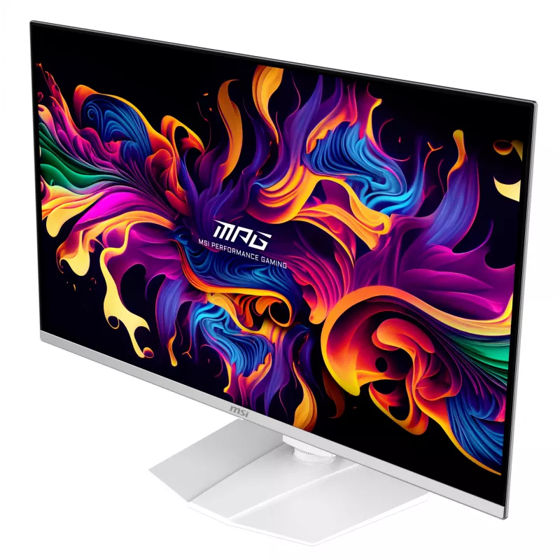 MSI MPG 321URXW QD-OLED arvutimonitor 80 cm (31,5 tolli) 3840 x 2160 pikslit 4K Ultra HD Valge