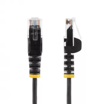 StarTech.com 2 m CAT6-kaabel – õhuke – takerdumisvastaste RJ45-pistikutega – must