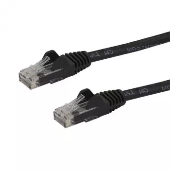 StarTech.com 2m CAT6 Etherneti kaabel - Must CAT 6 Gigabit Etherneti juhe -250MHz 100W PoE RJ45 UTP võrgu-/ühendusjuhe takerdumisvastase ja tõmbekaitsega, individuaalselt testitud