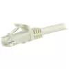 StarTech.com 3m CAT6 Etherneti kaabel - valge CAT 6 Gigabit Etherneti juhe - 250MHz 100W PoE RJ45 UTP võrgu-/parandusjuhe takerdumisvastase kaitse ja tõmbetugevdusega, individuaalselt testitud