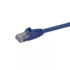 StarTech.com 50 cm CAT6 võrgukaabel – sinine Cat 6 gigabitine võrgukaabel – 250 MHz, 100 W PoE, RJ45, UTP võrgu-/ühendusjuhe, haakumiskindel, tõmbetugevdusega, individuaalselt testitud