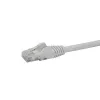 StarTech.com 50 cm CAT6 Etherneti kaabel – valge CAT 6 Gigabit Etherneti juhe – 250 MHz 100 W PoE RJ45 UTP võrgu-/ühendusjuhe, haakumiskindel, tõmbetõkestusega, individuaalselt testitud