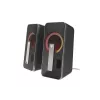 GENESIS Helium 100 BT RGB kõlarikomplekt 10 W PC/sülearvuti Must, Hõbedane 2.0 kanalid Bluetooth