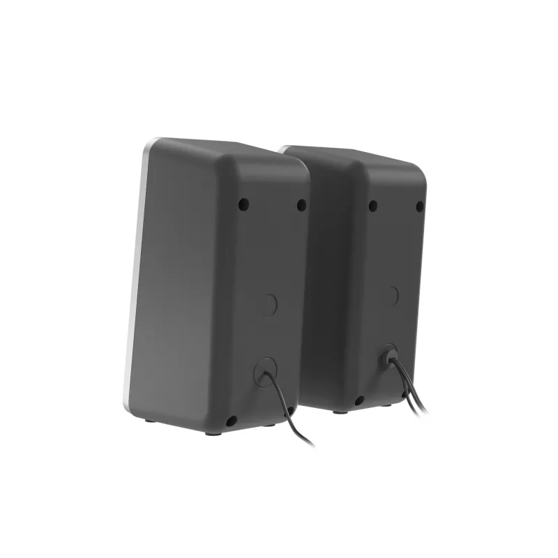 GENESIS Helium 100 BT RGB kõlarikomplekt 10 W PC/sülearvuti Must, Hõbedane 2.0 kanalid Bluetooth