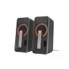 GENESIS Helium 100 BT RGB kõlarikomplekt 10 W PC/sülearvuti Must, Hõbedane 2.0 kanalid Bluetooth