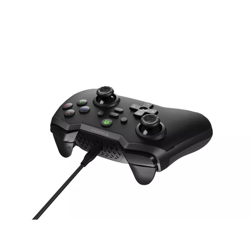 GENESIS Mangan 300 Must USB mängupult Analoog / Digitaalne Android, Nintendo Switch, PC