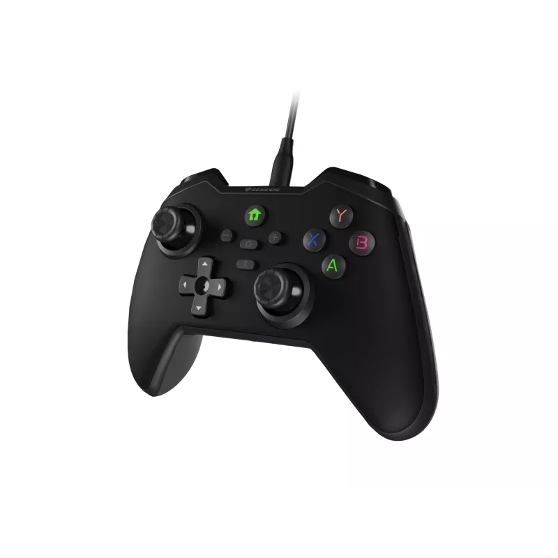 GENESIS Mangan 300 Must USB mängupult Analoog / Digitaalne Android, Nintendo Switch, PC