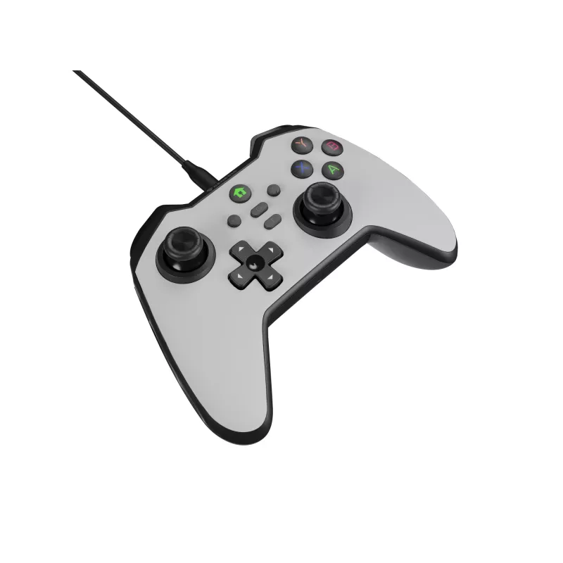 GENESIS Mangan 300 valge USB-mängupult analoog/digitaalne Android, Nintendo Switch, PC