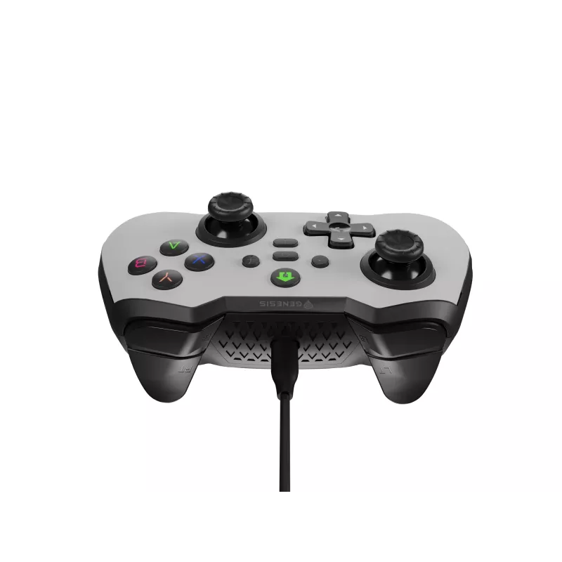 GENESIS Mangan 300 valge USB-mängupult analoog/digitaalne Android, Nintendo Switch, PC