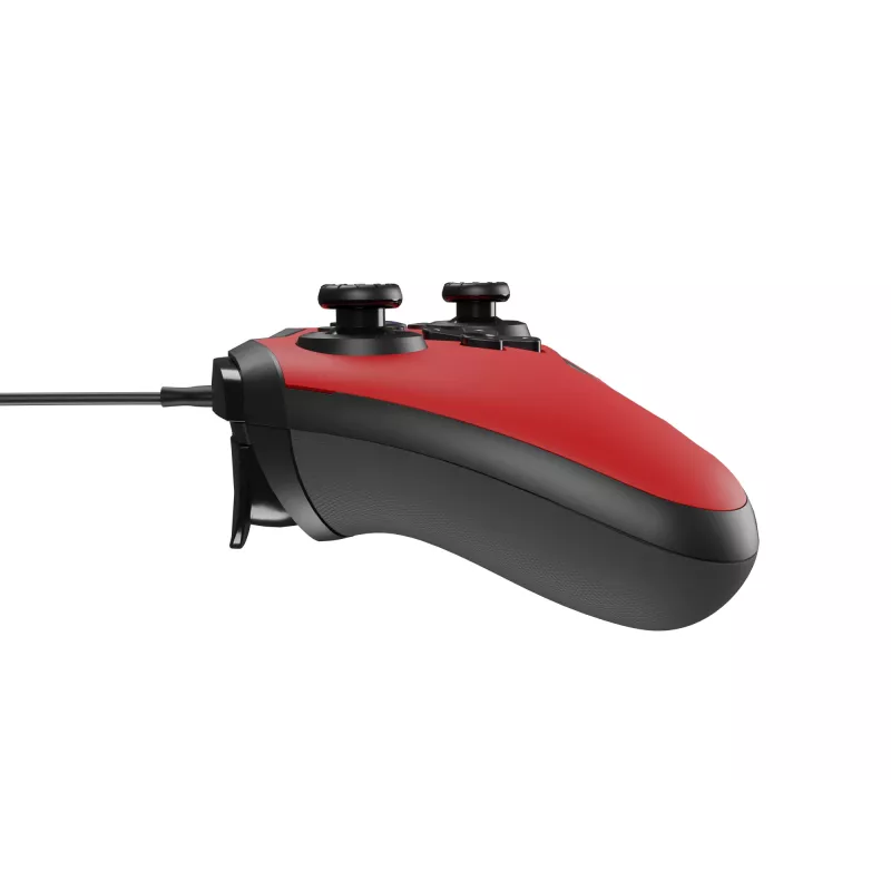 GENESIS Mangan 300 Punane USB mängupult Analoog/Digitaal Android, Nintendo Switch, PC