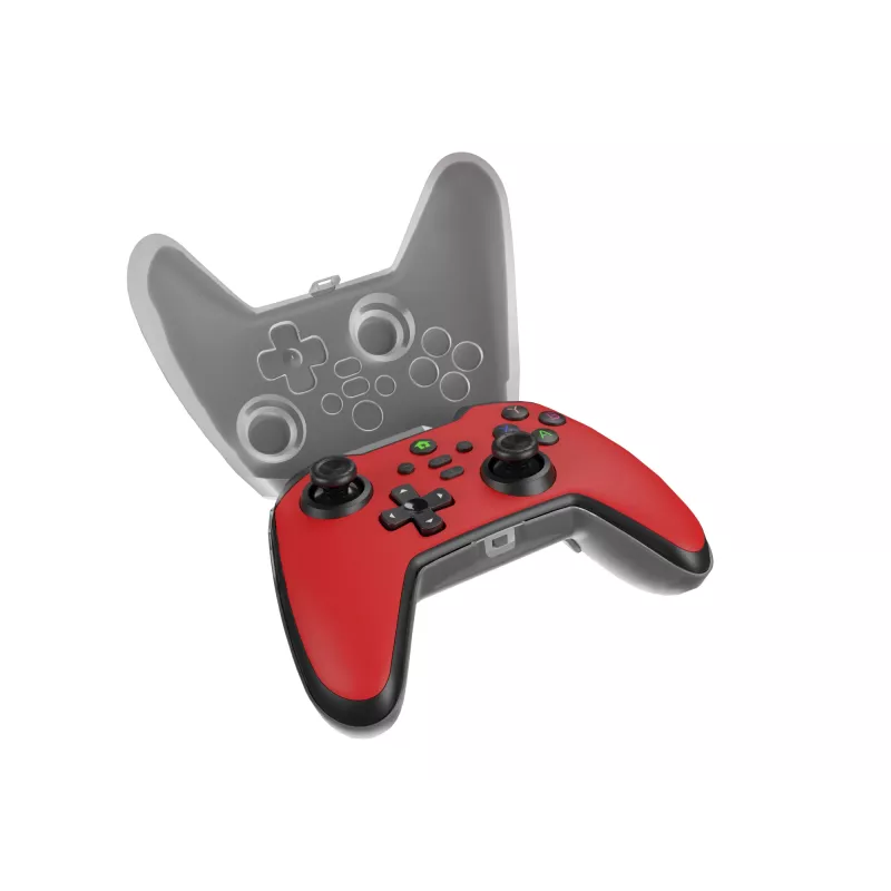 GENESIS Mangan 300 Punane USB mängupult Analoog/Digitaal Android, Nintendo Switch, PC