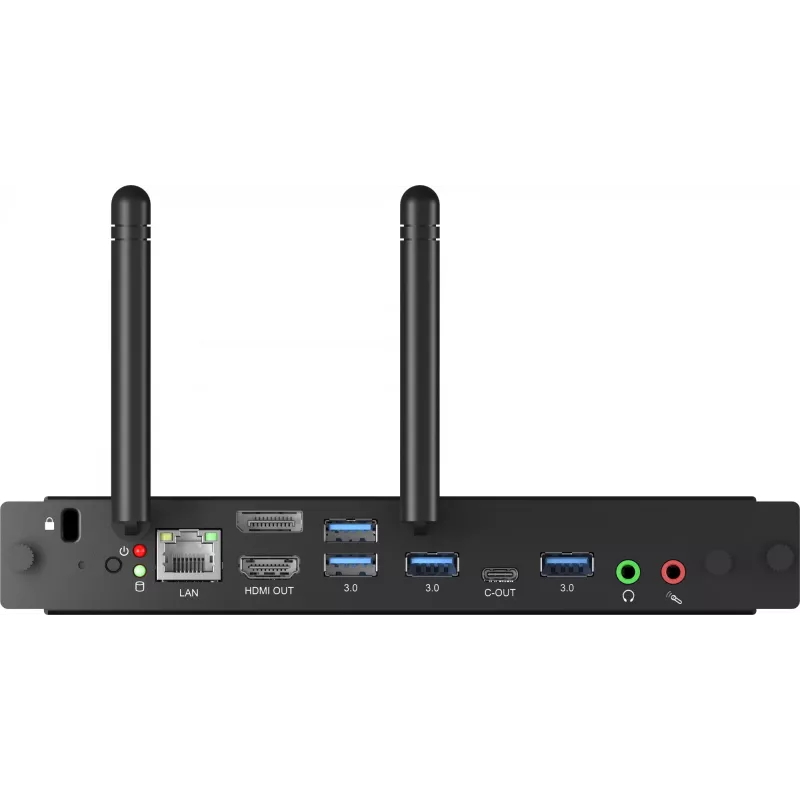 iiyama OPC51204BC-1 PC/tööjaam Intel® Core™ i5 i5-12450H 8 GB DDR4-SDRAM 256 GB SSD Windows 11 IoT Enterprise miniarvuti Must