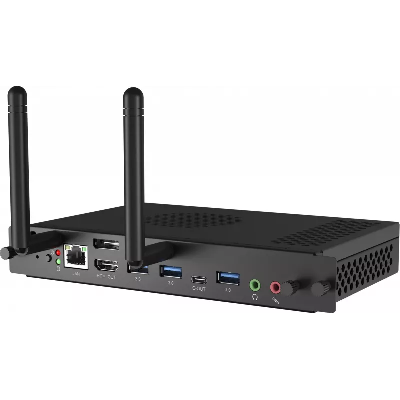 iiyama OPC51204BC-1 PC/tööjaam Intel® Core™ i5 i5-12450H 8 GB DDR4-SDRAM 256 GB SSD Windows 11 IoT Enterprise miniarvuti Must