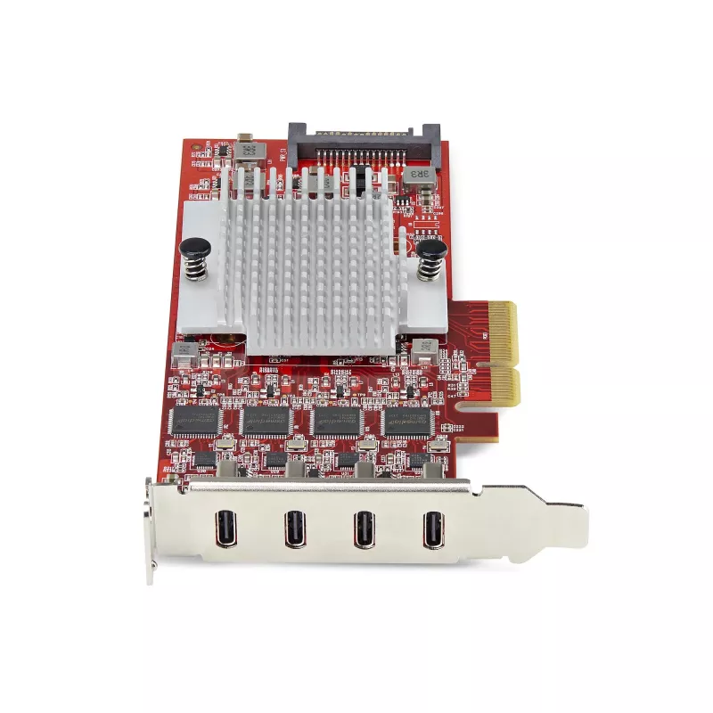 StarTech.com 4-pordiline USB USB-C PCIe kaart, USB 3.2 10Gbps, USB-C PCI Express laienduskaart, 4x sõltumatut USB-kontrollerit, Windows/Linux/macOS, TAA-le vastav