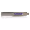 StarTech.com 1-pordiline paralleel-PCIe-kaart - PCI Expressi ja DB25 paralleeladapteri kaart - lauaarvuti laiendus-LPT-kontroller printeritele, skanneritele ja plotteritele - SPP/ECP - standardne/madalprofiil