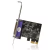 StarTech.com 1-pordiline paralleel-PCIe-kaart - PCI Expressi ja DB25 paralleeladapteri kaart - lauaarvuti laiendus-LPT-kontroller printeritele, skanneritele ja plotteritele - SPP/ECP - standardne/madalprofiil