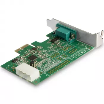 StarTech.com 1-pordiline PCI Express RS232 jadasiini adapterkaart - PCIe RS232 jadasiini hostkontrolleri kaart - PCIe jadasiinile DB9 - 16950 UART - madala profiiliga laienduskaart - Windows ja Linux