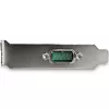 StarTech.com 1-pordiline PCI Express RS232 jadasiini adapterkaart - PCIe RS232 jadasiini hostkontrolleri kaart - PCIe jadasiinile DB9 - 16950 UART - madala profiiliga laienduskaart - Windows ja Linux