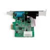 StarTech.com 2-pordine PCI Express RS232 jadaliidese adapterkaart - PCIe RS232 jadaliidese hostkontrolleri kaart - PCIe kahele jadaliidesele DB9 kaart - 16950 UART - laienduskaart - Windows ja Linux