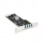 StarTech.com 4 pordiga USB 3.0 PCIe kaart, 4 pühendatud 5 Gbps kanaliga (USB 3.1 Gen 1) – UASP – SATA / LP4 toide – PCI Express adapterkaart