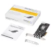 StarTech.com 4 pordiga USB 3.0 PCIe kaart, 4 pühendatud 5 Gbps kanaliga (USB 3.1 Gen 1) – UASP – SATA / LP4 toide – PCI Express adapterkaart