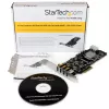 StarTech.com 4 pordiga USB 3.0 PCIe kaart, 4 pühendatud 5 Gbps kanaliga (USB 3.1 Gen 1) – UASP – SATA / LP4 toide – PCI Express adapterkaart